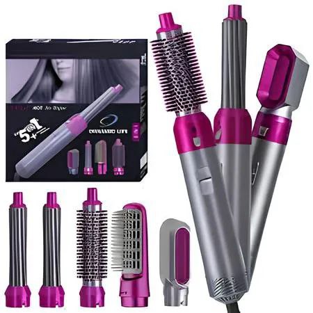 5 in 1 hair styler and hair straightner