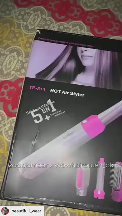 5 in 1 hair styler and hair straightner